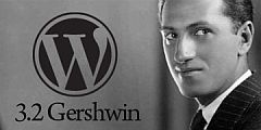 WordPress 3.2 George Gershwin